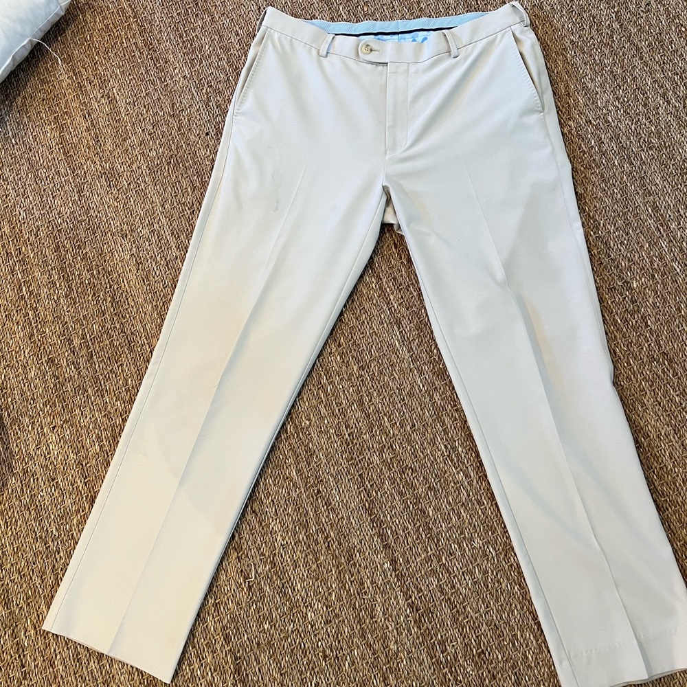 Peter Millar Sport Pants 35/32 - Stone